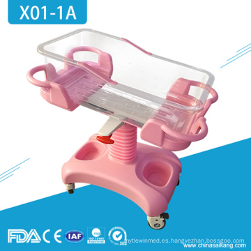 X01-1A portátil multifuncional pediátrica cuna de bebé